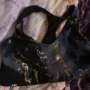 Black colored size medium old navy sport bra that hasn’t been worn